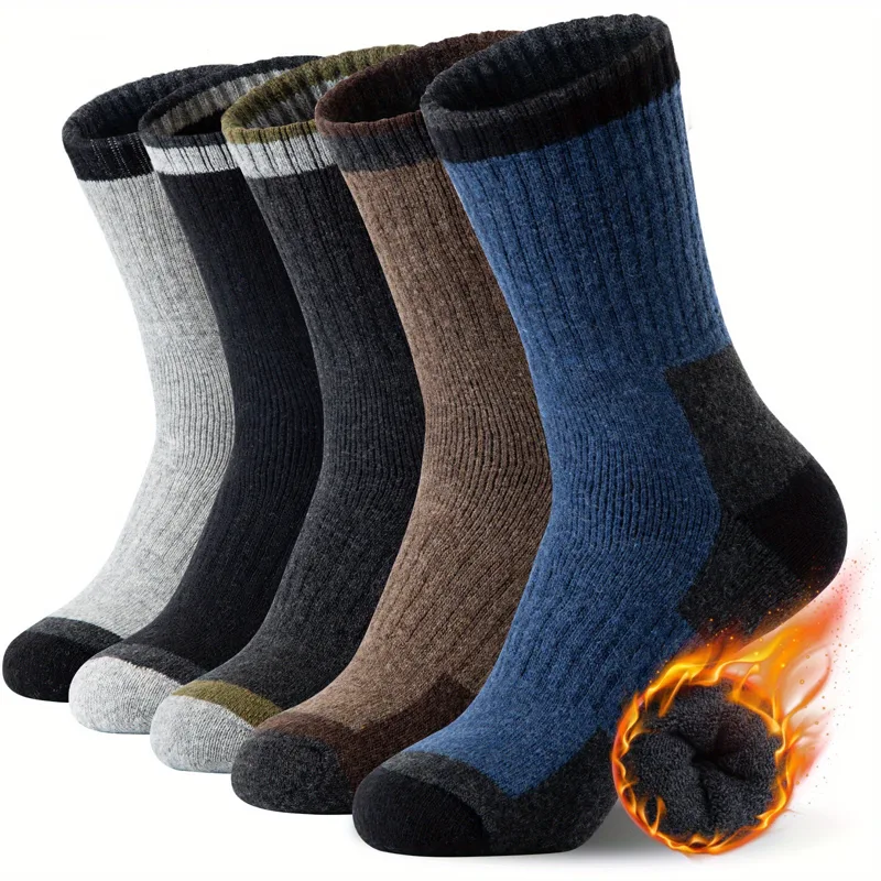 Wool Hiking Sock - Winter Merino Wool Socks Thickened Warm