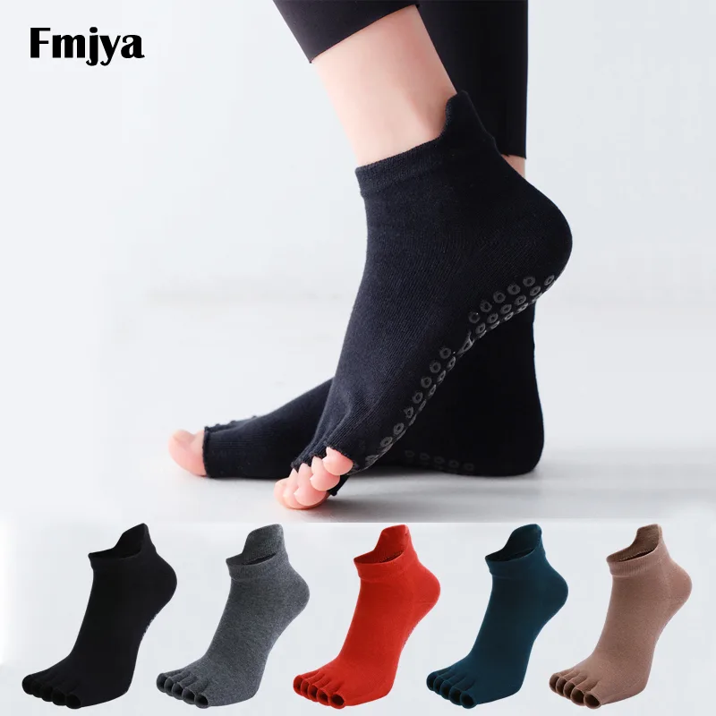 Grip Sock Yoga - Yoga Socks Half Toe Anti-Slip Silicone