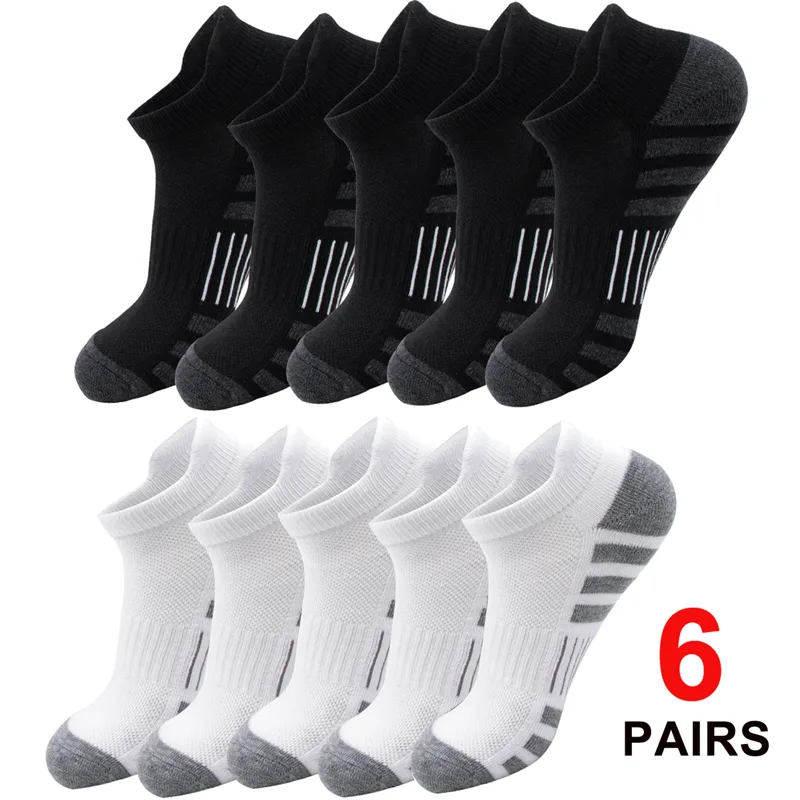No Show Sock Women - 6/24 Pairs Cushioned Breathable Ankle Athletic