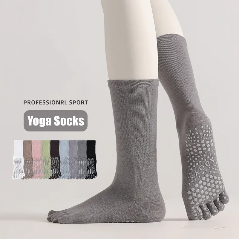 Toe Sock Split - 1 Pairs Woman Yoga Socks Candy