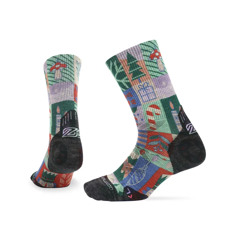 Wool Hiking Sock - ZEALWOOD Merino Wool Running Socks Men's