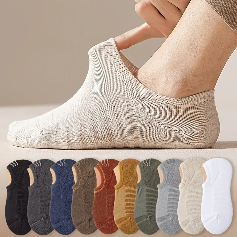 Invisibility Sock Loafer - 10 Pairs Summer Men's Casual No