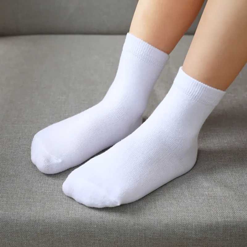 Cotton Crew Sock Pack - 5-Pack Kids Socks Cotton Blend,Crew Socks