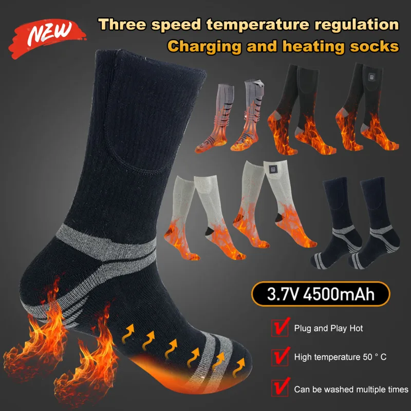 Thermal Sock Winter - Winter Electric Heated Socks USB Charging