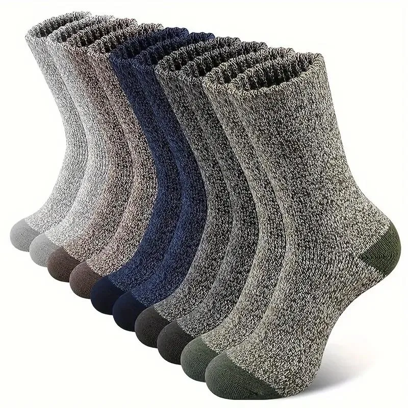 Wool Hiking Sock - 5 Pairs Merino Wool Socks For