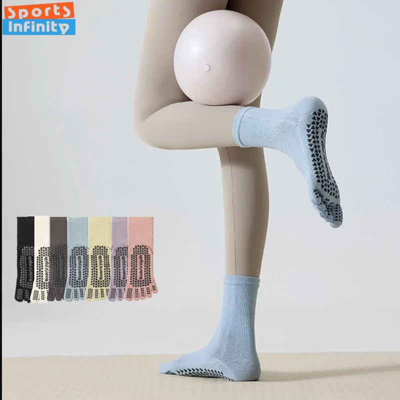 Toe Sock Split - Fashion Five Finger Split Toe Yoga