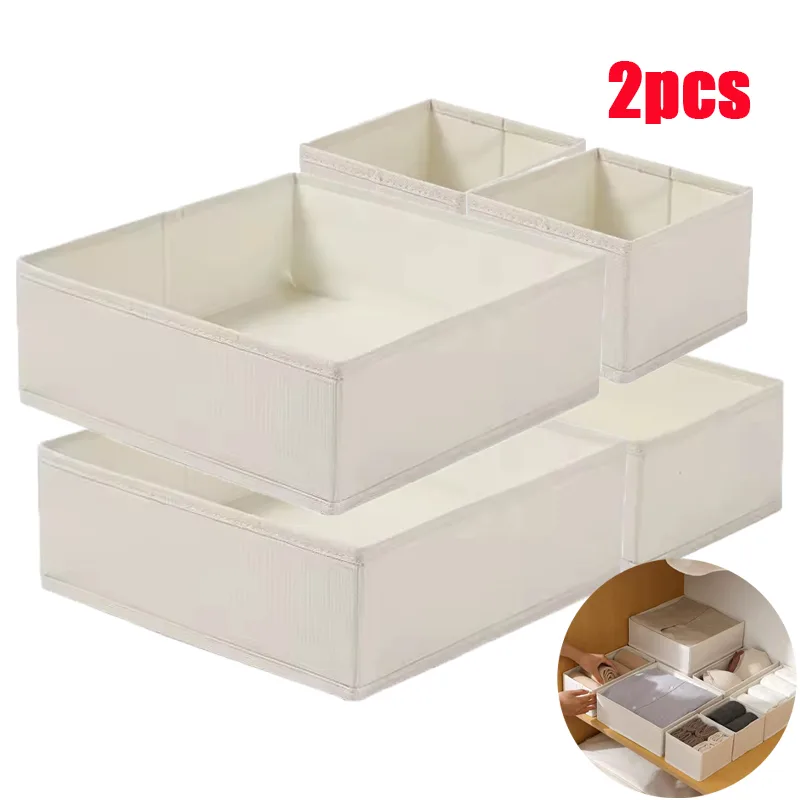 Sock Organizer Tray - 1/2pc Underwear Bra Organizer Storage Box