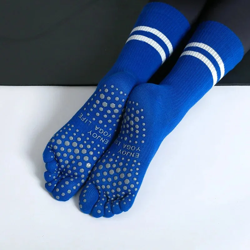 Grip Sock Yoga - Women Breathable Yoga Socks Mid-tube Non-slip