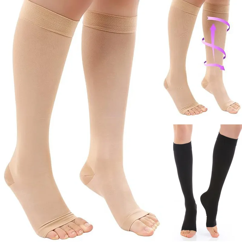 Compression Sleeve Calf - Graduated Pressure Medical Calf Compression Stockings