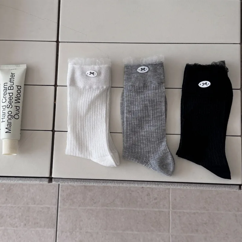 Silk Sock Bamboo - SP&CITY Summetr Thin Sweet Cotton Pile