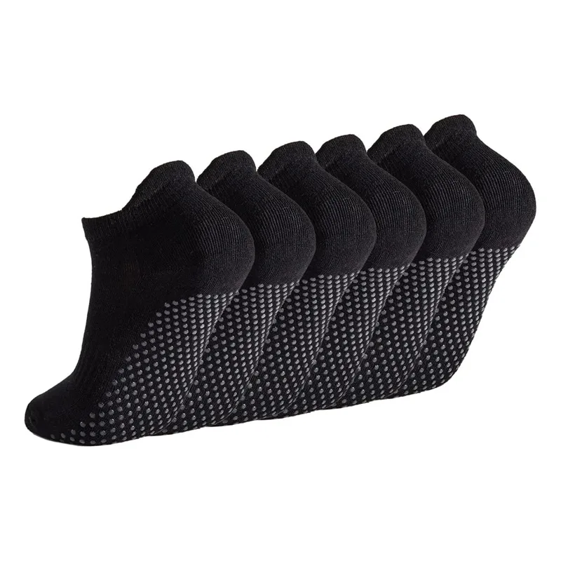Grip Sock Yoga - 6 Pairs Yoga Socks for Women