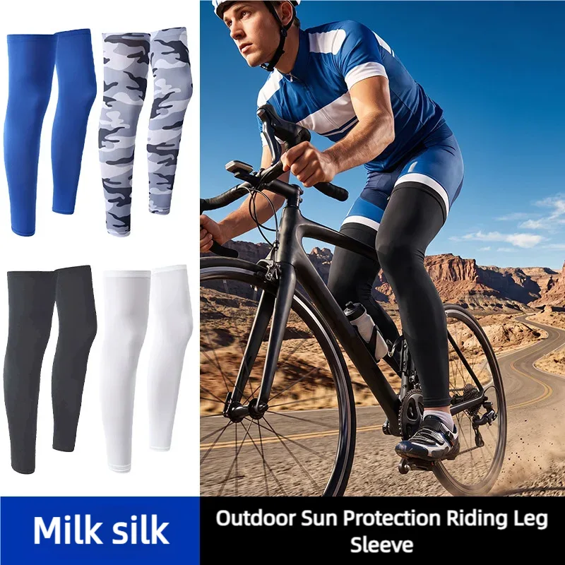 Compression Sleeve Calf - Cycling Leg Sleeves UV Protection Compression