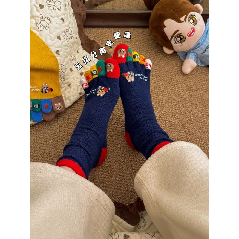 Toe Sock Split - Medium Tube Split Toe Lovely Female