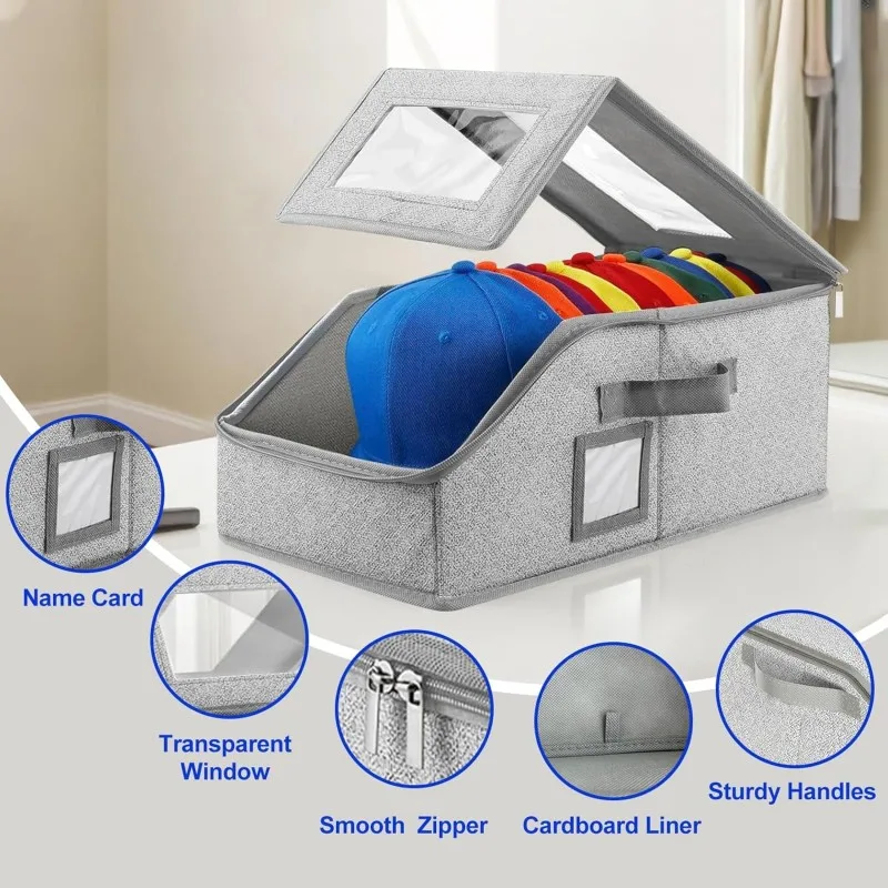 Foldable Zipper Baseball Cap S - Sock Organizer Tray review and price
