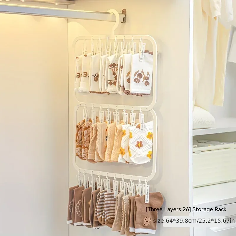 Single/double Layer Multi-func - Sock Organizer Tray review and price