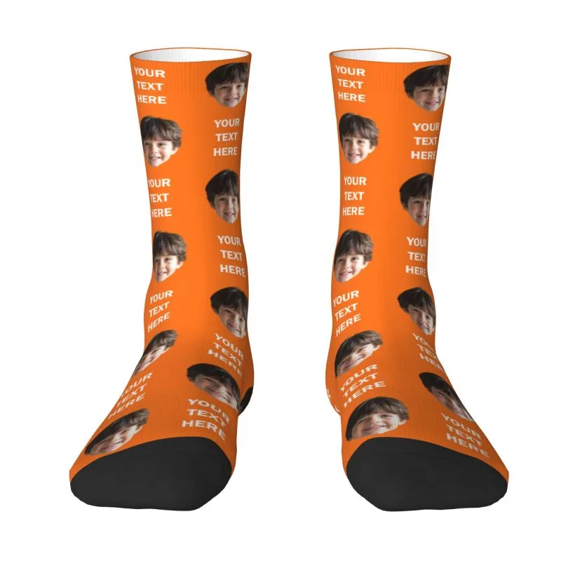 Personalized Photo Text Custom - Dress Sock Men review and price