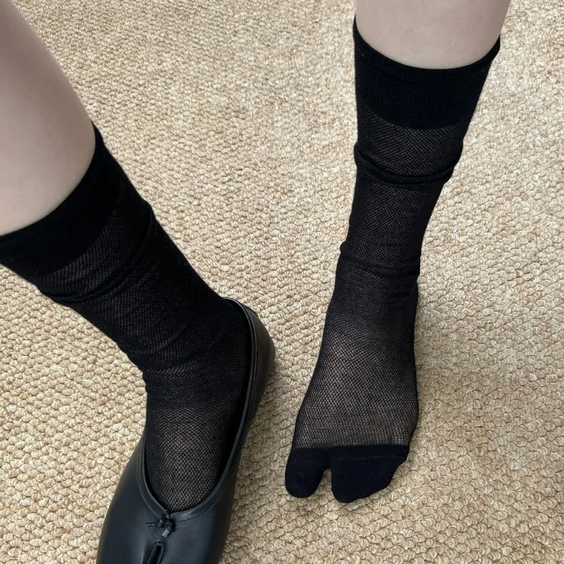 White Split Toe Socks for Wome - Toe Sock Split review and price