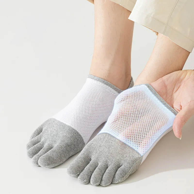 5 Pairs Men's No Show Toe Sock - Toe Sock Split review and price