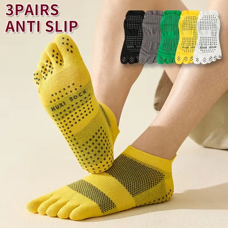 Men's 3-Pair Toe Socks Anti-Sl - Toe Sock Split review and price