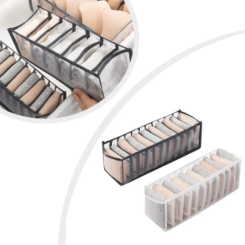 7 Grids Underwear Drawer Organ - Sock Organizer Tray review and price