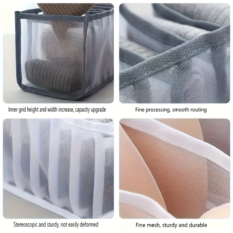 7 Grids Underwear Drawer Organ - Sock Organizer Tray review and price