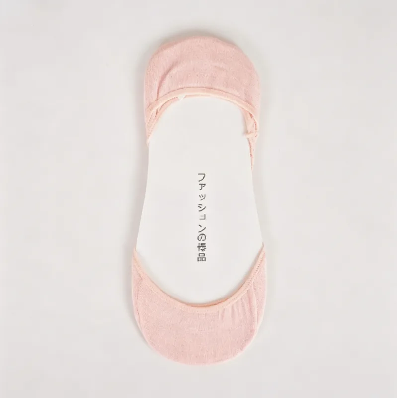 Light Pink Cotton No Show Invi - Invisibility Sock Loafer review and price