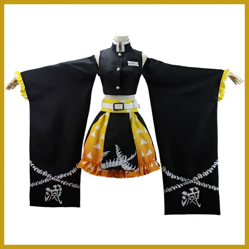 Anime Agatsuma Zenitsu Cosplay - Dress Sock Men review and price