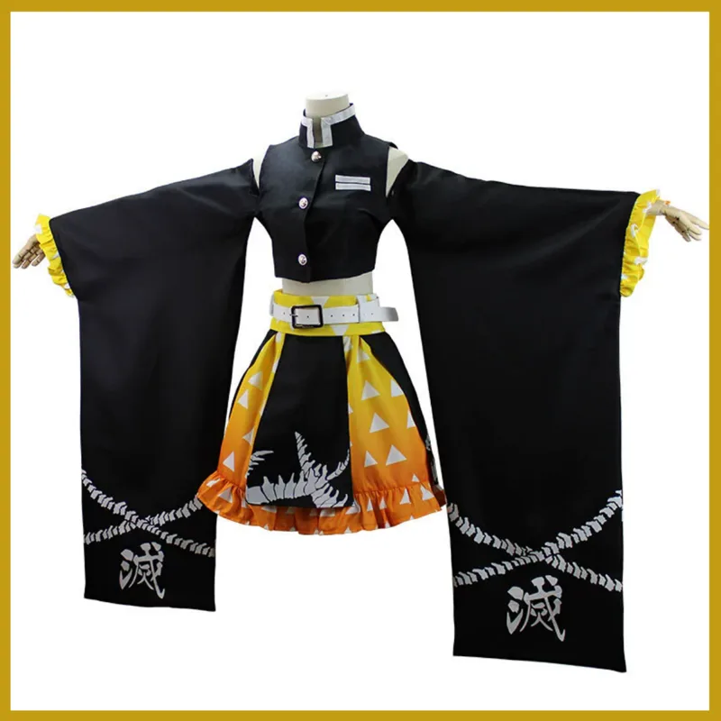 Anime Agatsuma Zenitsu Cosplay - Dress Sock Men review and price
