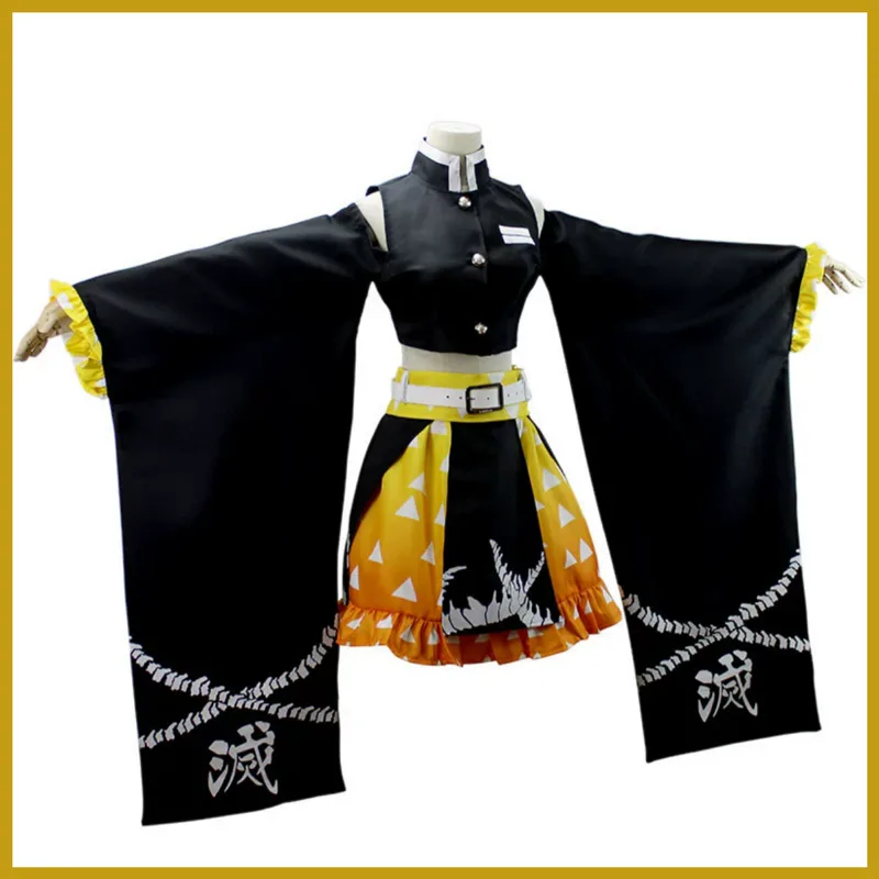Anime Agatsuma Zenitsu Cosplay - Dress Sock Men review and price