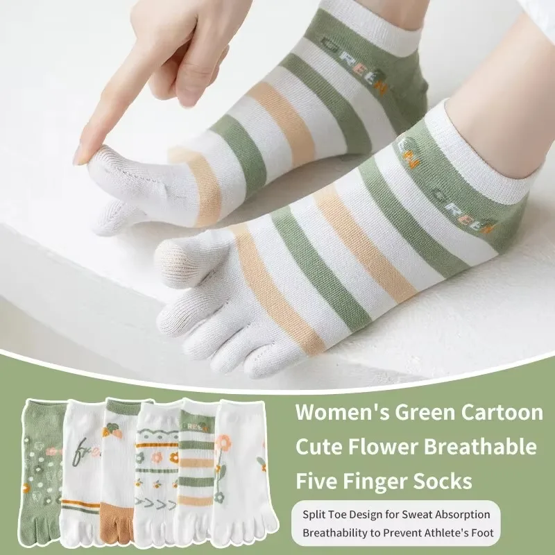 3 Pairs of Women's Spring and  - Toe Sock Split review and price