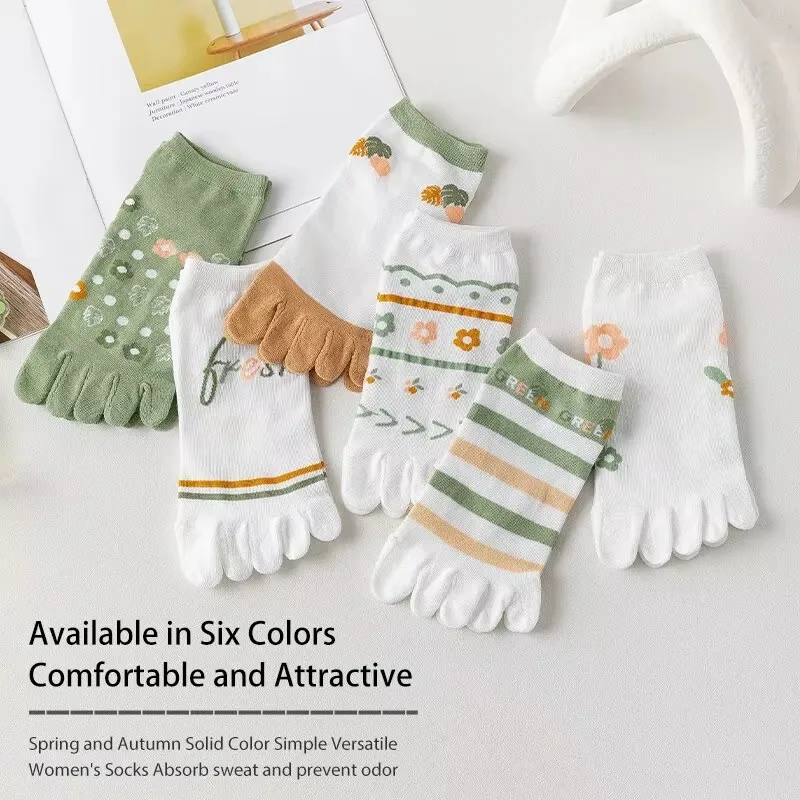 3 Pairs of Women's Spring and  - Toe Sock Split review and price