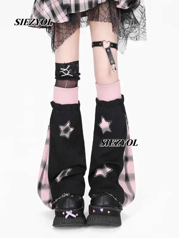 Original Plaid Leg Warmers 202 - Boot Sock Slouchy review and price