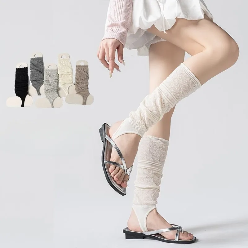 1 Pair Ins Aesthetic Retro Hol - Boot Sock Slouchy review and price