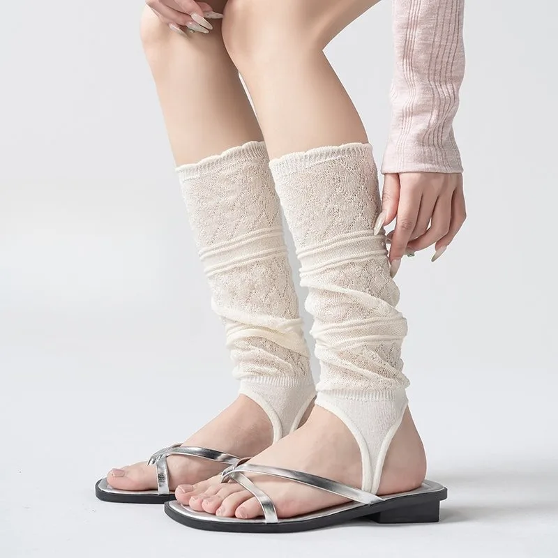 1 Pair Ins Aesthetic Retro Hol - Boot Sock Slouchy review and price
