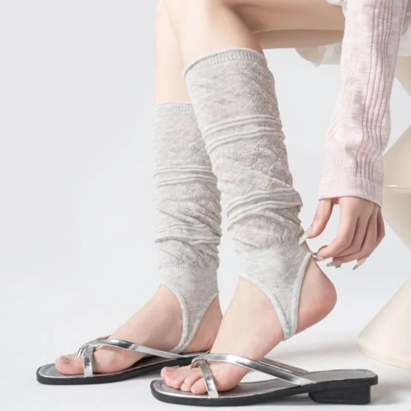 1 Pair Ins Aesthetic Retro Hol - Boot Sock Slouchy review and price