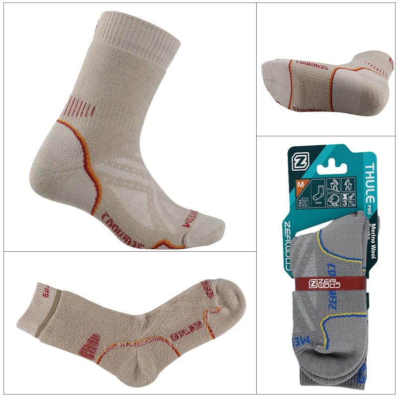 ZEALWOOD Hiking Trekking Men's - Wool Hiking Sock review and price