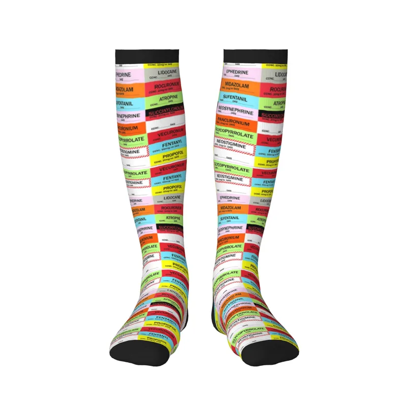Novelty Printed Anesthesia Med - Compression Sock Medical review and price