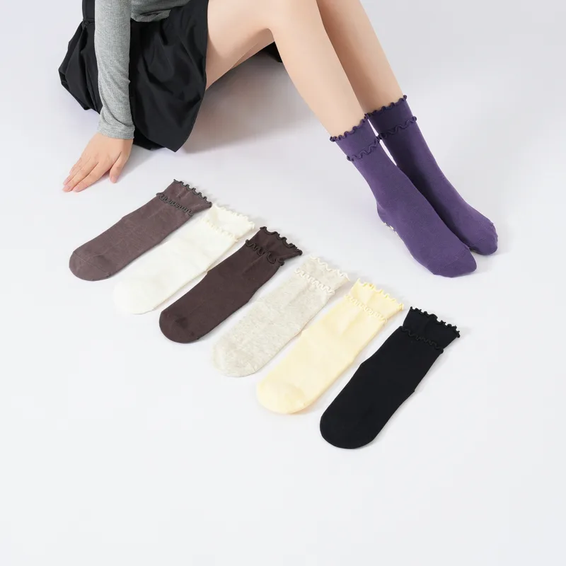 2026 Spring Women's Ruffled Ed - Grip Sock Yoga review and price