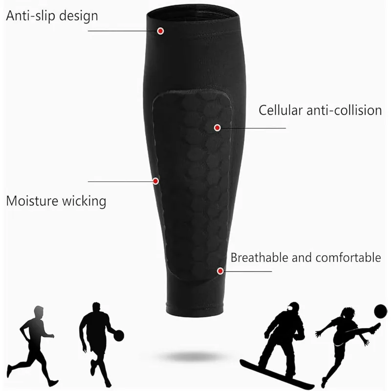 Soccer Shin Guards Shin Guard  - Compression Sleeve Calf review and price