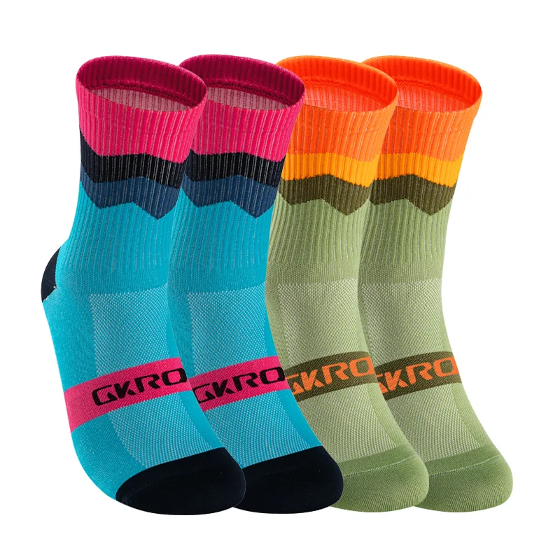 GKRQ 4 Pairs Bike Socks Men Nu - Compression Sock Medical review and price
