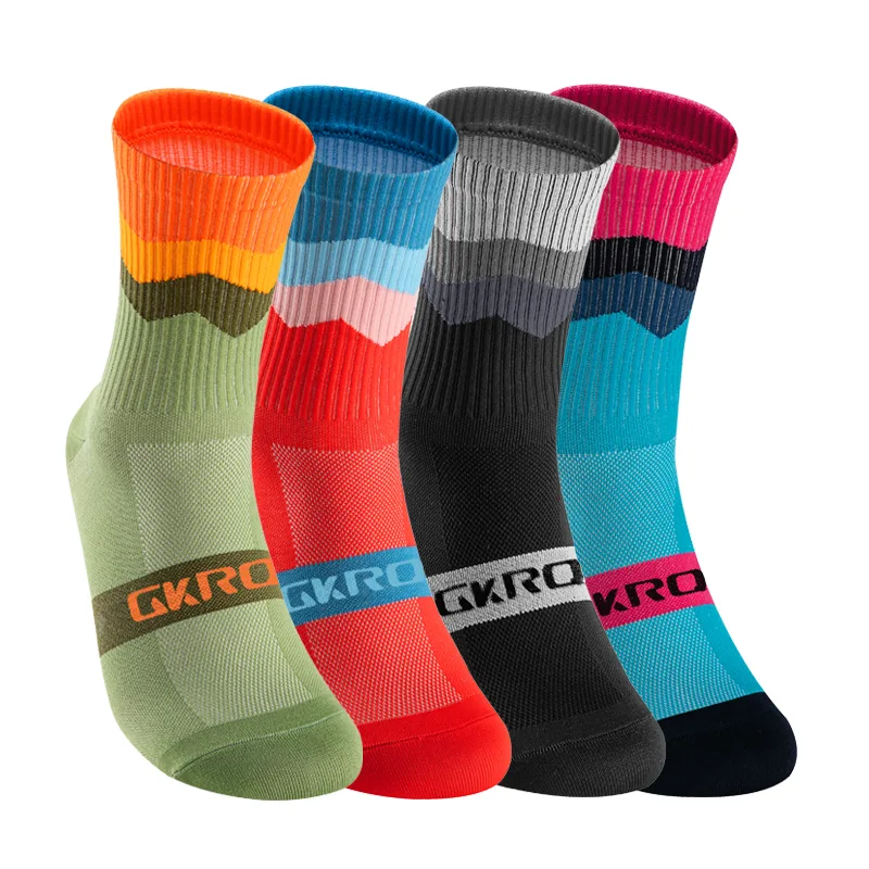 GKRQ 4 Pairs Bike Socks Men Nu - Compression Sock Medical review and price