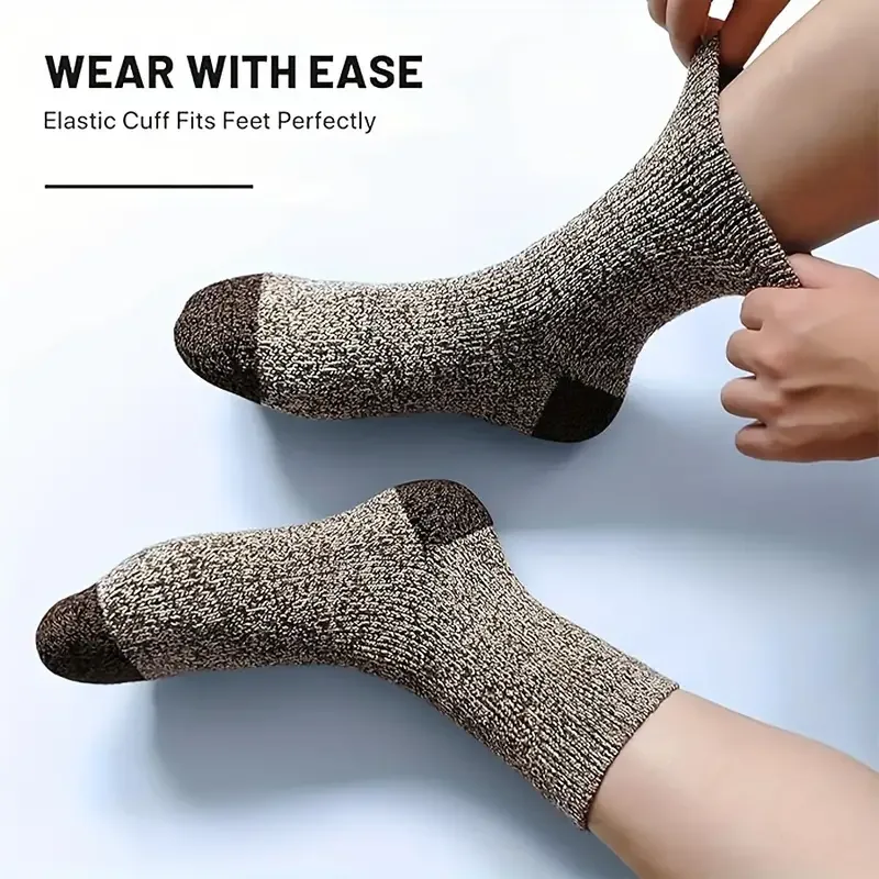 5 Pairs Merino Wool Socks For  - Wool Hiking Sock review and price