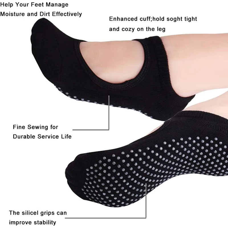 Backless Non-slip Fitness Pila - Grip Sock Yoga review and price
