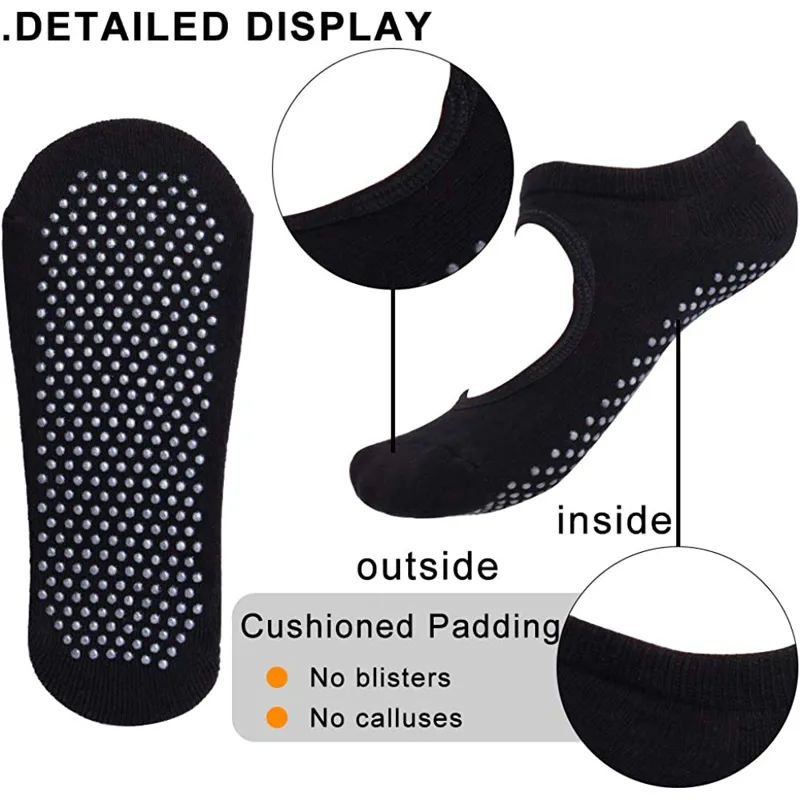 Backless Non-slip Fitness Pila - Grip Sock Yoga review and price