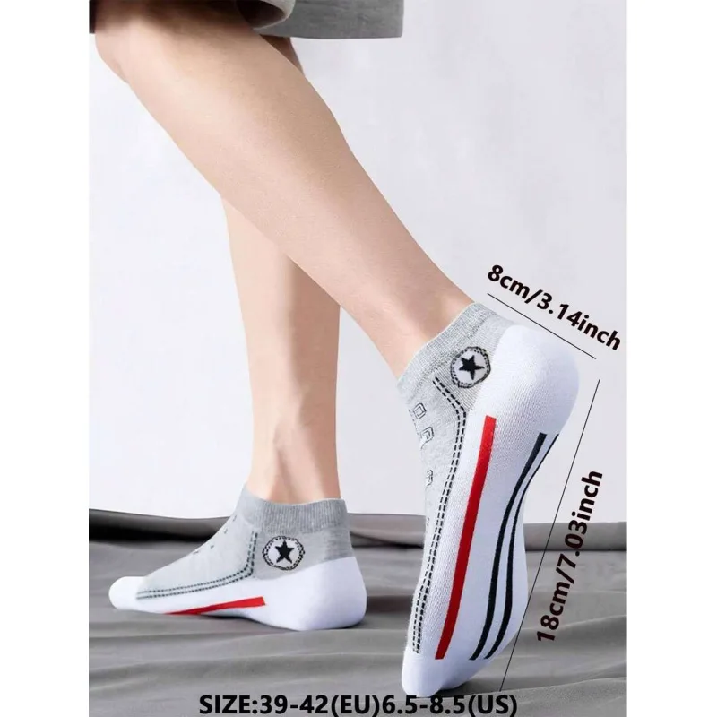 5/10 Pairs Multi-Color Breatha - Ankle Sock Low Cut review and price