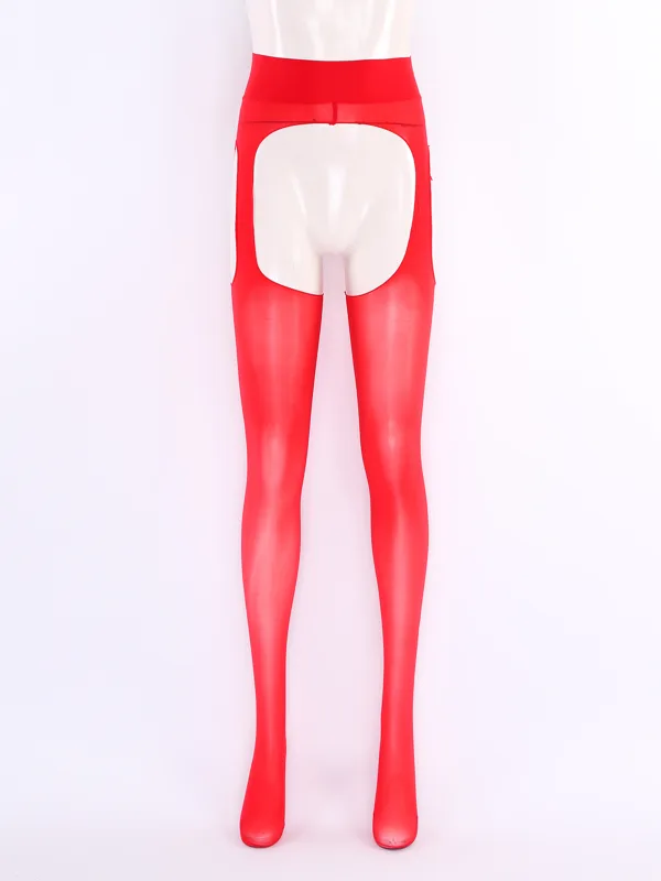 Women Sexy Open Crotch Glossy  - Tights Pantyhose Sheer review and price