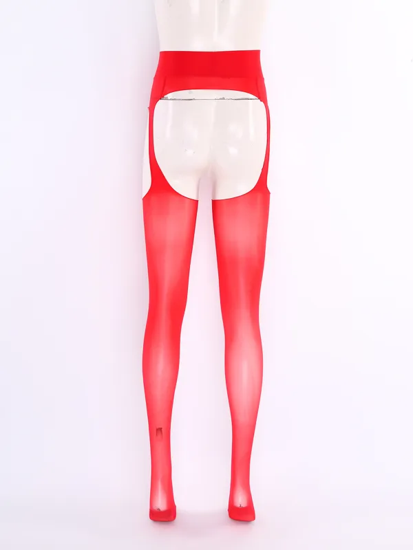 Women Sexy Open Crotch Glossy  - Tights Pantyhose Sheer review and price