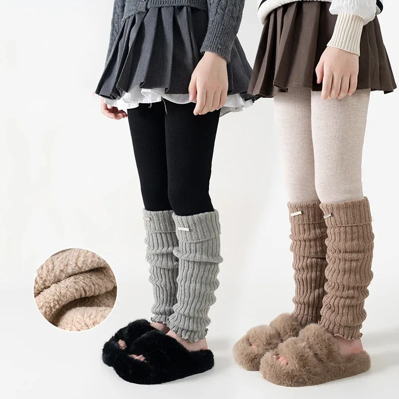 Kids Thermal Thickened Legging - Boot Sock Slouchy review and price