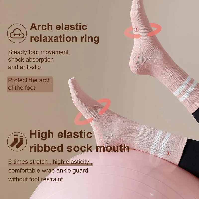 Yoga Pilates Socks with Grips  - Grip Sock Yoga review and price