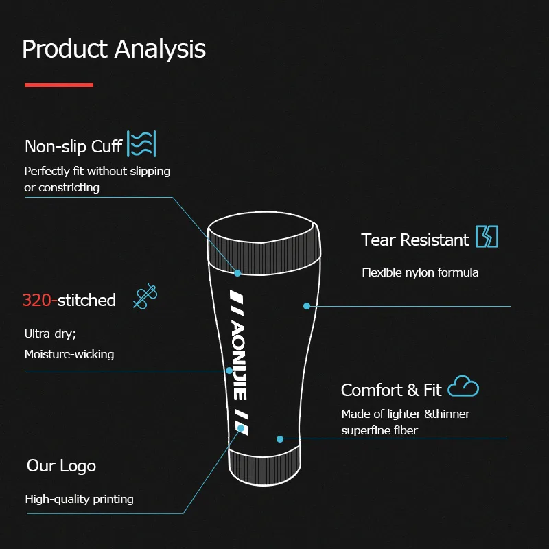 AONIJIE E4405 Knit Compression - Compression Sleeve Calf review and price
